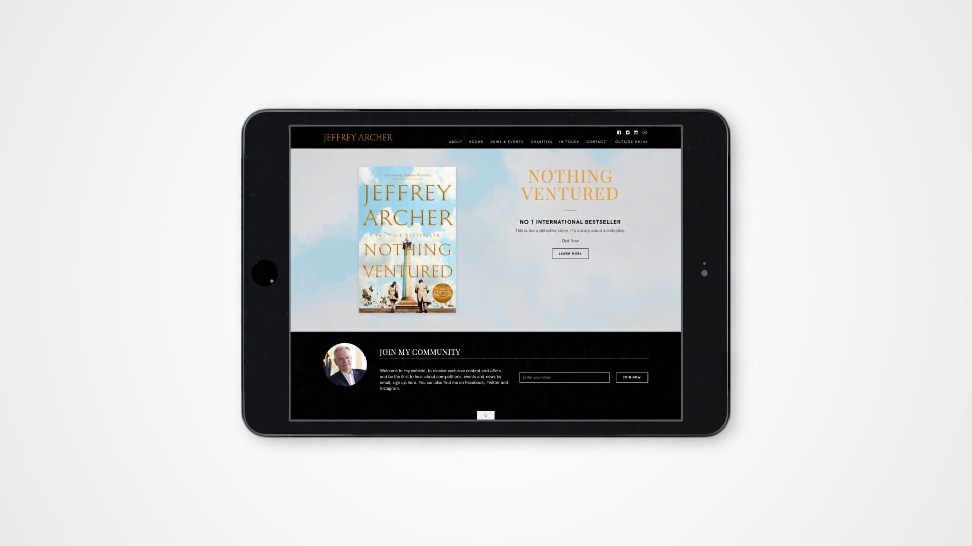 Jeffrey Archer image
